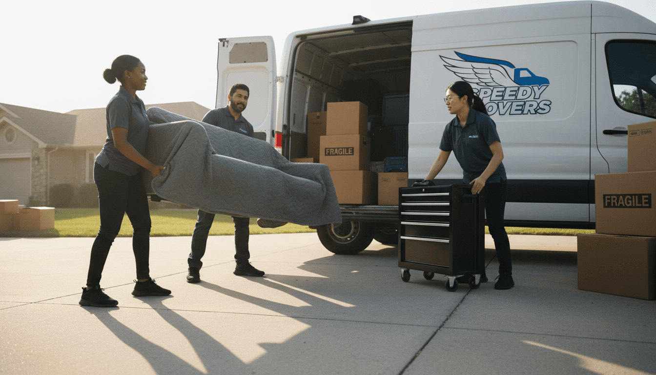 Professional white glove delivery and setup service